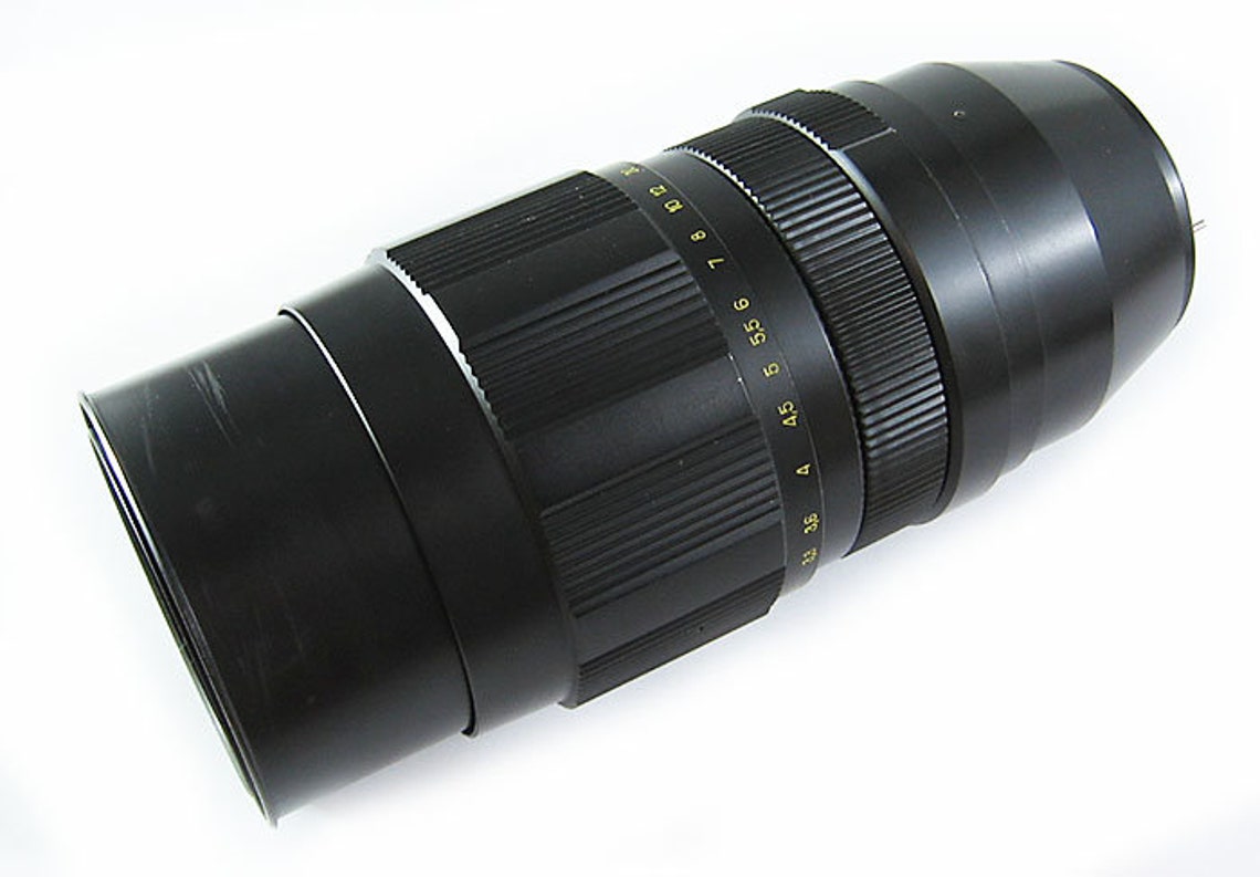 JUPITER 21M Russian Soviet M42 SLR 200mm Lens Zenit Pentax Etsy