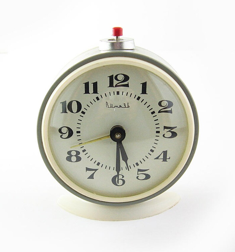 VITYAZ Alarm CLOCK Soviet Russian Vintage Mechanical Made in Etsy