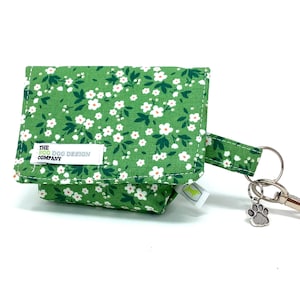 Daisy Hundetasche, Leckerlibeutel / Kotbeuteltasche, Kotbeutel mit Blumenmuster