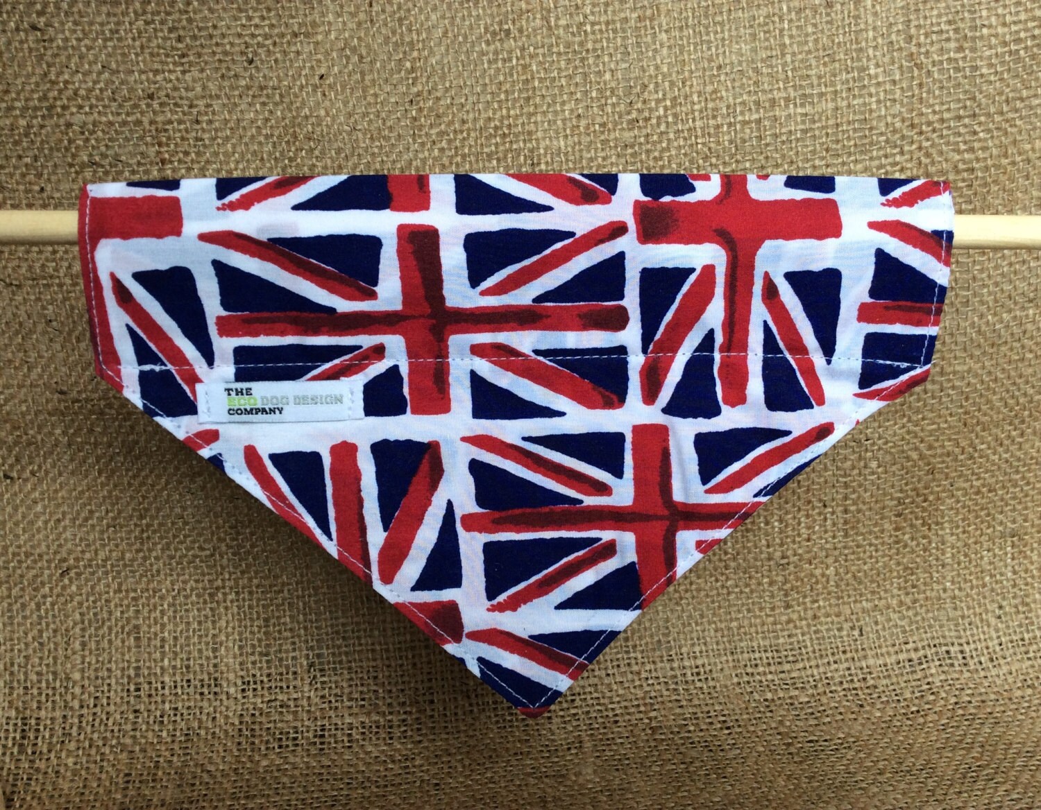 Union Jack Dog Bandana British Flag UK Great Britain Slip Etsy