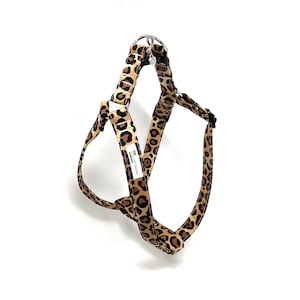 Leopard Print Dog Harness Animal Print