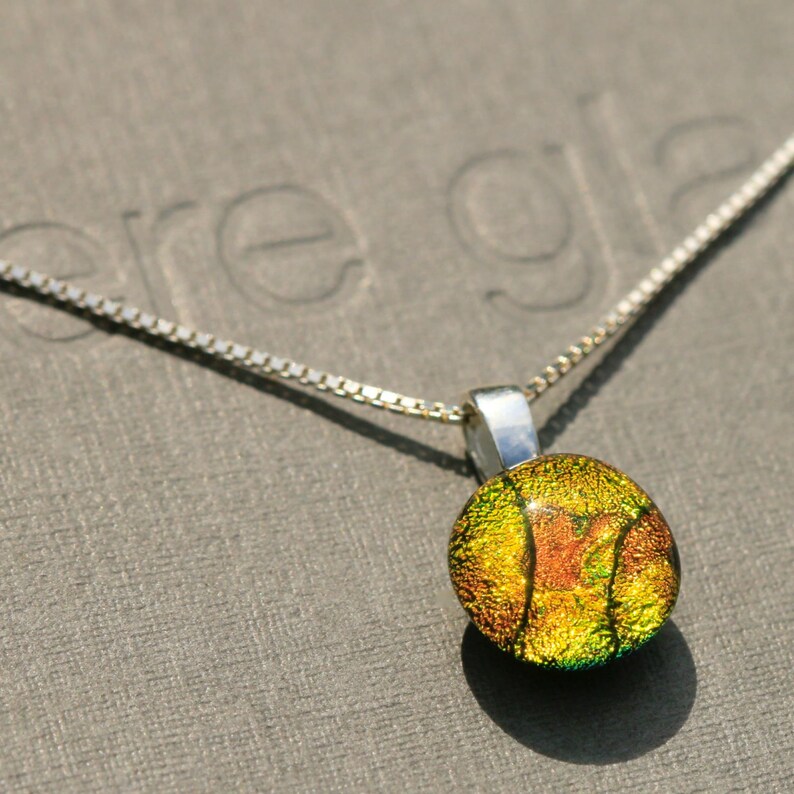 matching ring Fused glass pendant and earrings sterling silver gift for her