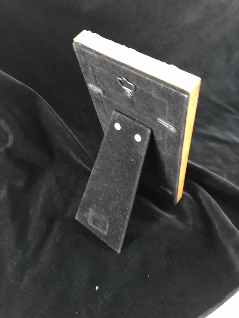 Estate Gold Tone Elegant Tall Picture Frame