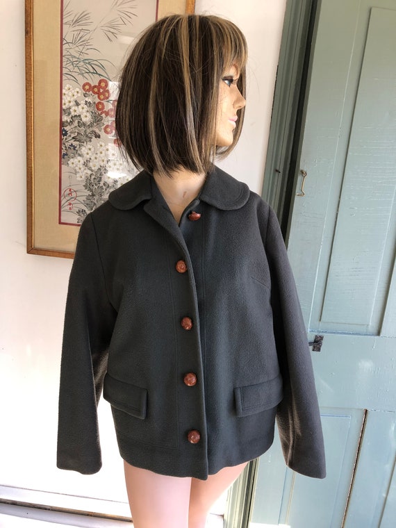 Vintage American JR. Green Ladies Jacket - image 1