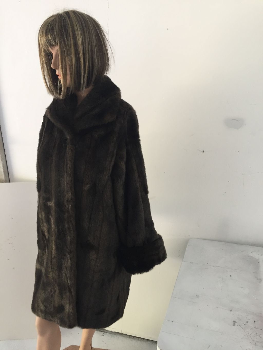 alpine studio fur coat