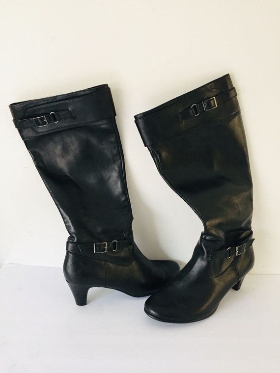Aerosoles Women's Black Knee-high   Boots SZ 10 M