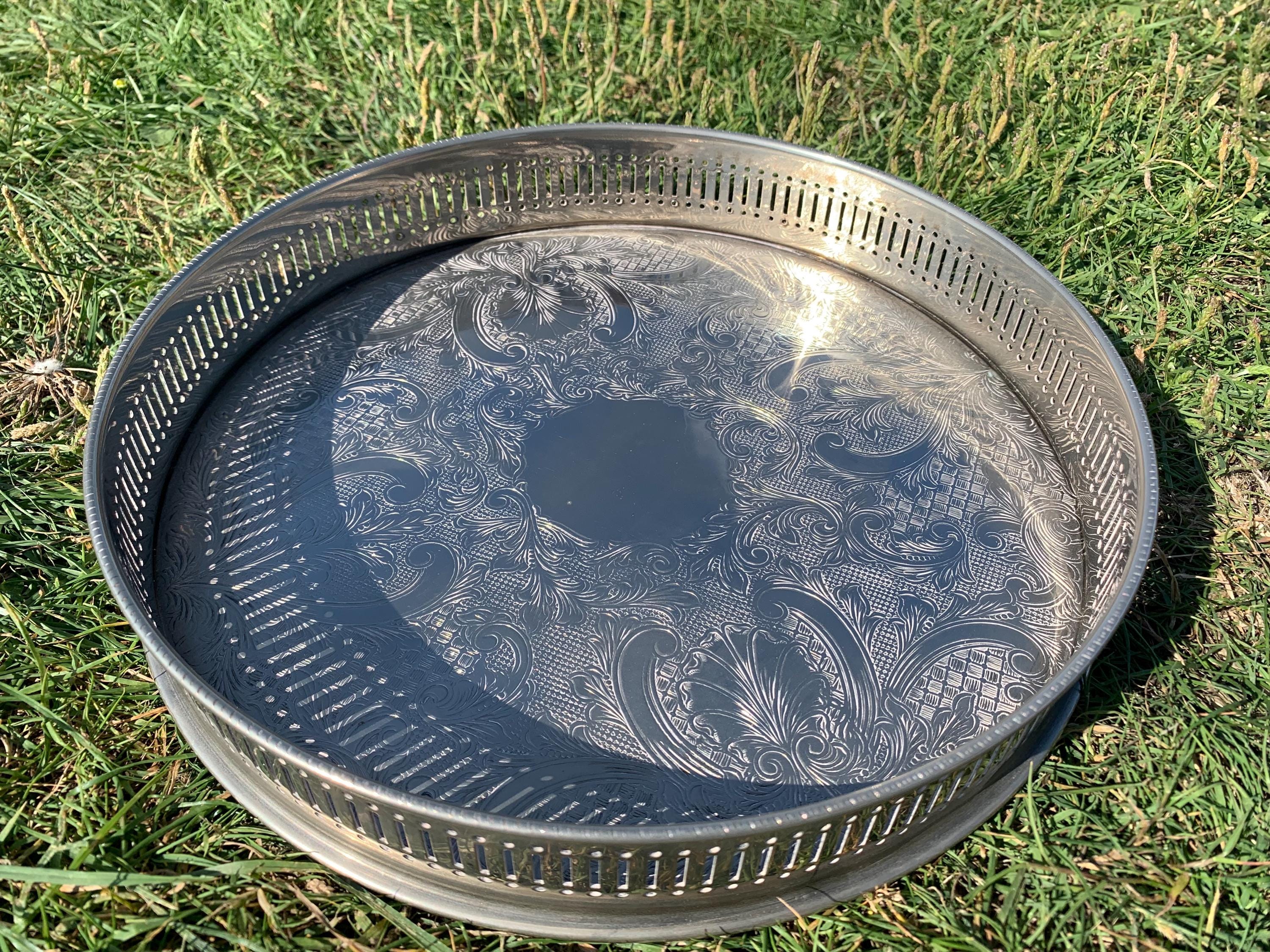 アウトレット】♥Barker Ellis シルバープレート 3枚セット