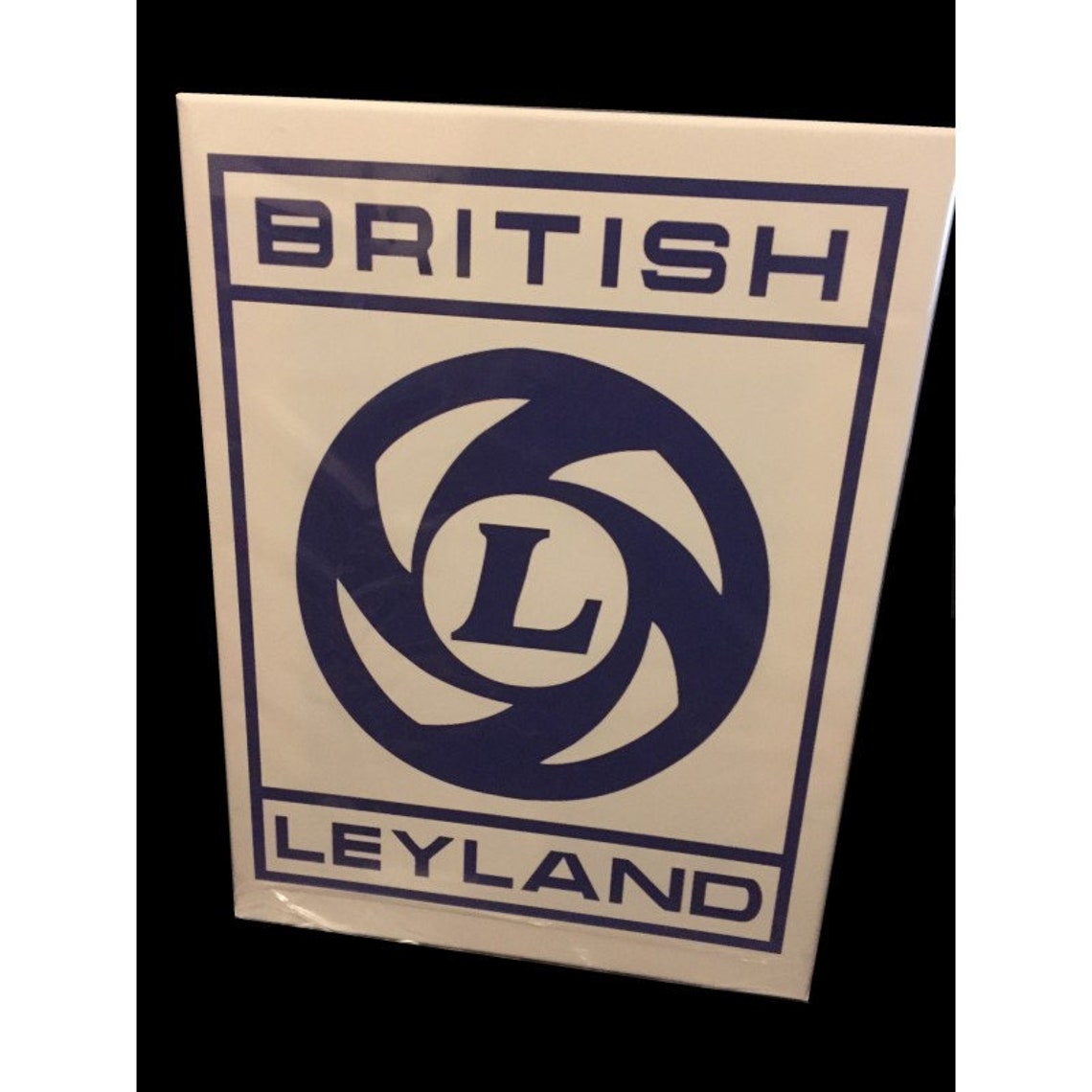 British Leyland Wall Sign Canvas Art Etsy UK