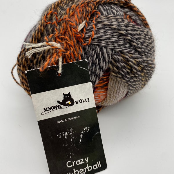 Schoppel Wolle Crazy Zauberball Wool - Fingering Sock Weight - My Sweet Side - Self striping