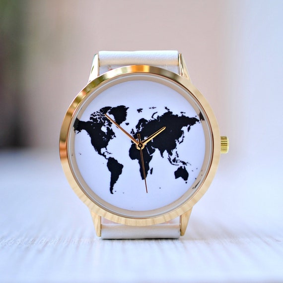 World map watch