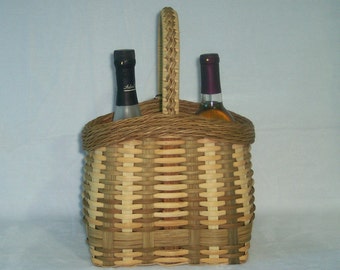 Basket Weaving Kit: Cottage Wine Basket