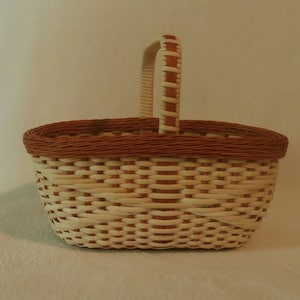 Basket Weaving Kit: Petit French Shopping Basket