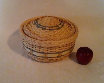 Handwoven Basket: 10" Notions Basket