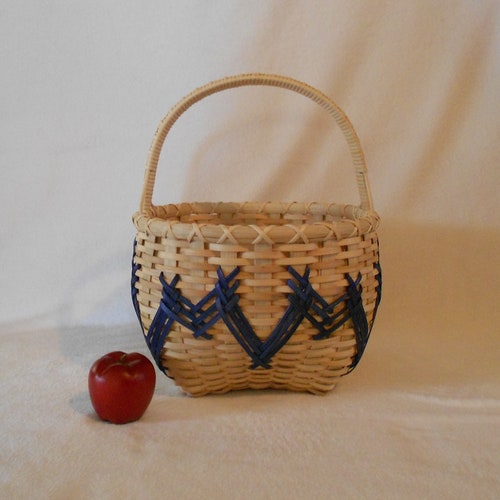 Basket Weaving Kit Colorful French Shopping Basket Etsy