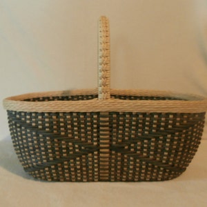 Basket Weaving Kit: Colorful French Shopping Basket