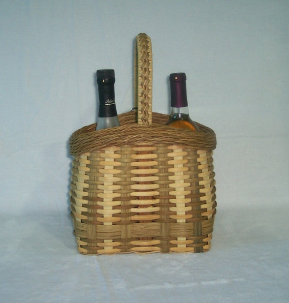 Basket Weaving Kit Cottage Wine Basket Etsy