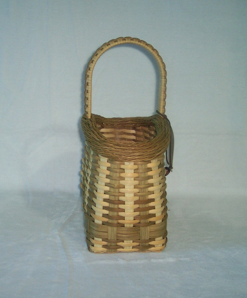 Basket Weaving Kit Cottage Wine Basket Etsy
