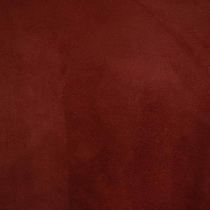 Burgundy Suede Lamb Skin Craft Leather Hides Nice, Soft, Whole Skins Free Shipping image 3