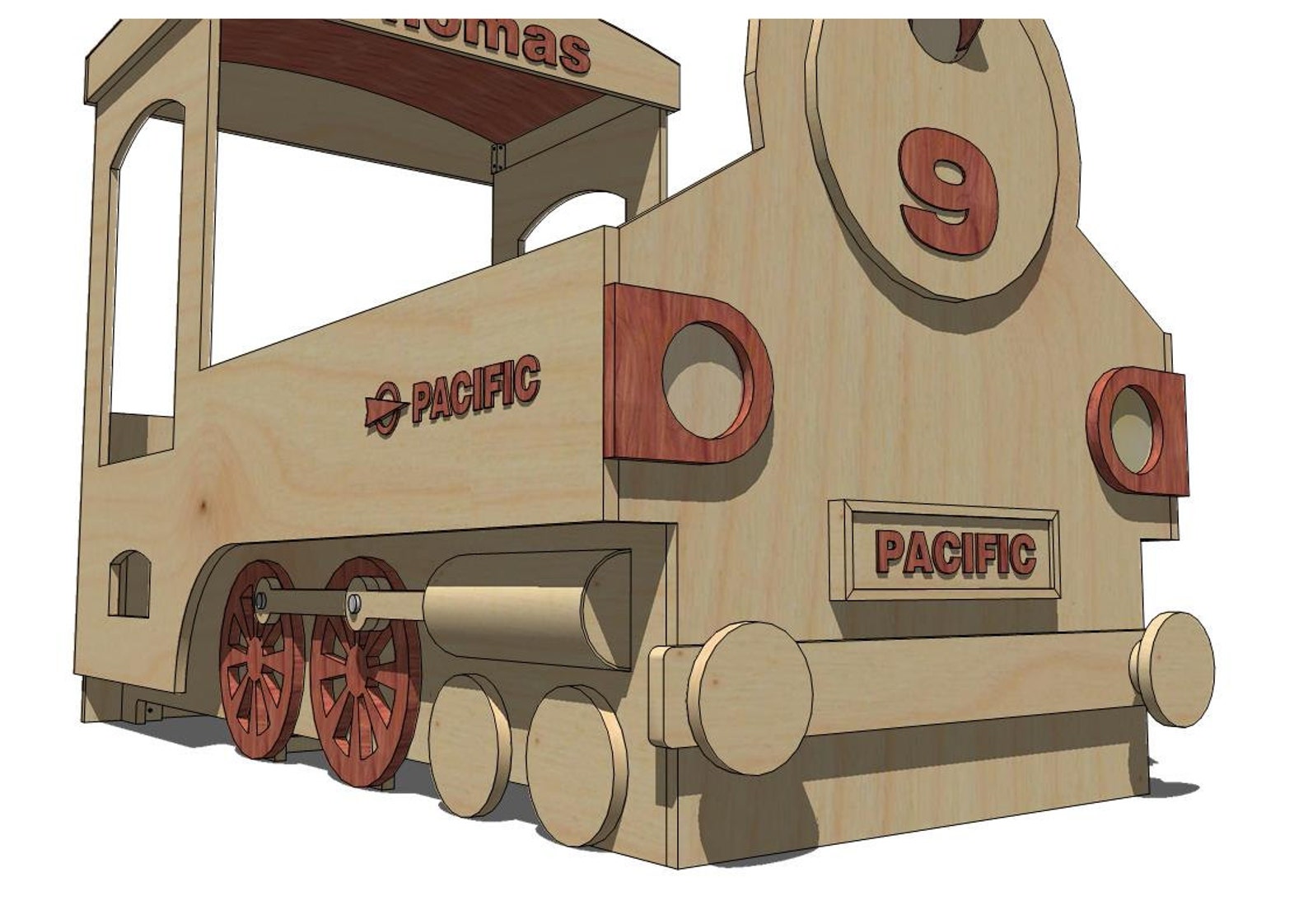 Train Bed Plans Twin Size Mattress Etsy