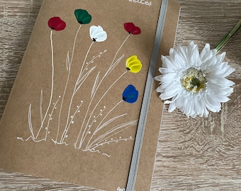 Carnet de recettes personnalisé , cadeau femme, carnet fait main, idée cadeau