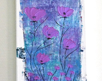Original abstract painting, original painting flowers handmade abstract painting abstract painting flowers colorful painting