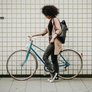 Leather backpack Roll top backpack Laptop backpack Bicycle backpack Travel backpack Work bag Leather purse Christmas gift