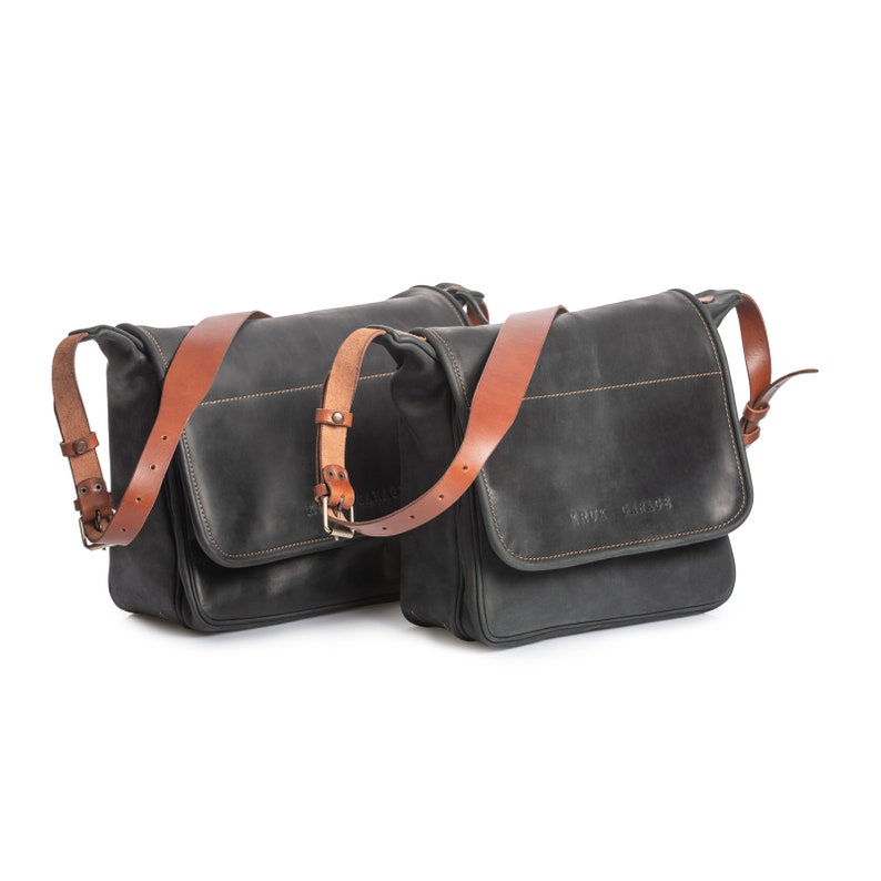 Flap Messenger Bag Work Leather Bag for Men Leather Messenger Etsy