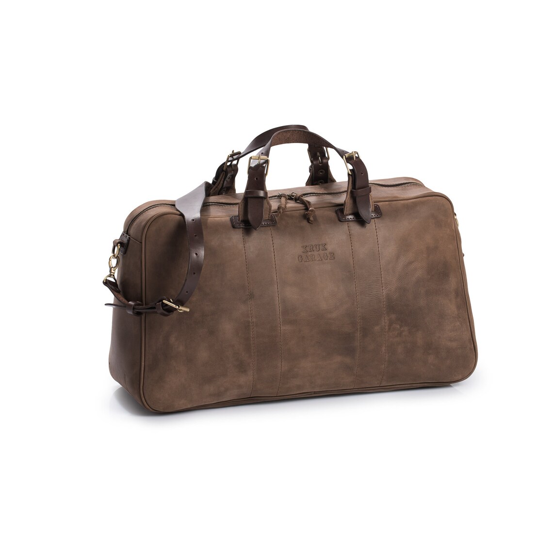 Carryall Travel Bag Large leather Bag Etsy