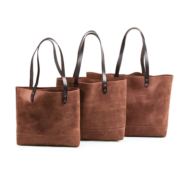 Leren damesdraagtas Kleine draagtas Leren portemonnee Damesdraagtas leren shopper Valentijnsdagcadeau