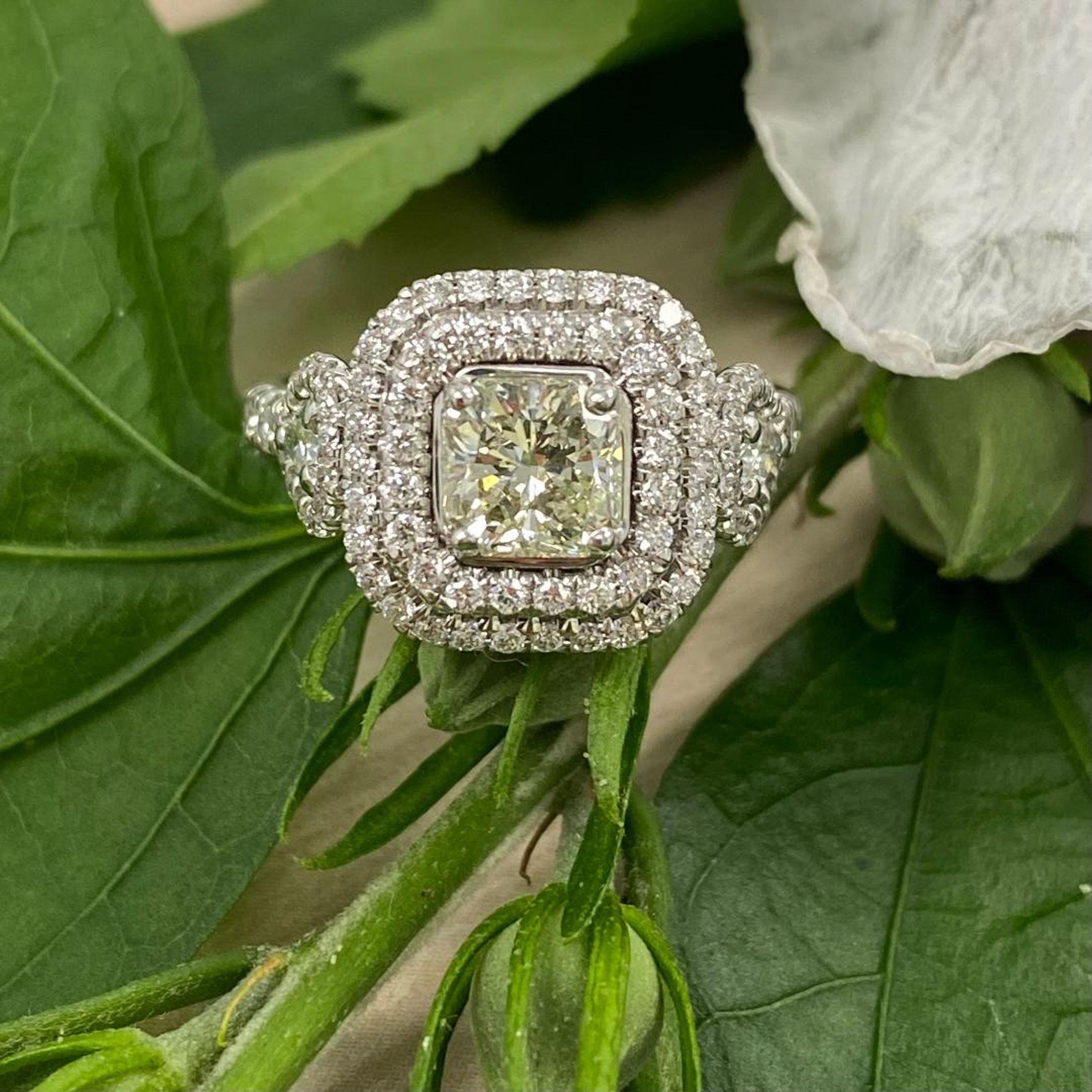 Anello solitario da donna in argento, per fidanzamento – Gioielli Aurum