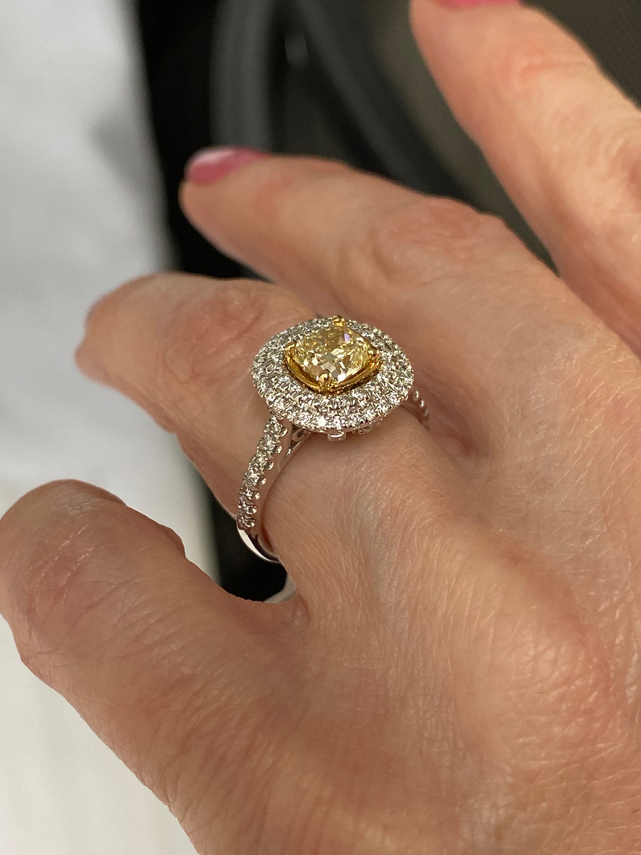 Cushion Cut 1 Carat Diamond Rings | Tiffany u0026 Co., image size:2250x3000