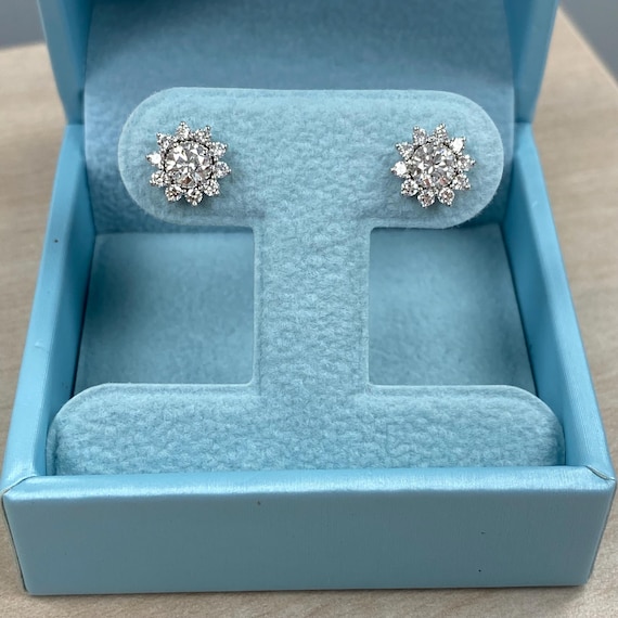 Boucle D'oreille Asymétrique En Forme De Cerf-volant Et De Poire Jaune Et Blanc Certifi%c3%a9e Par Le Gia