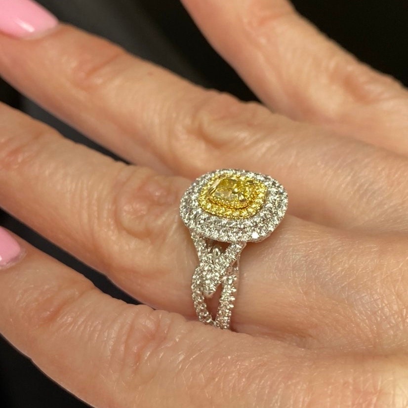 Gia yellow diamonds best sale