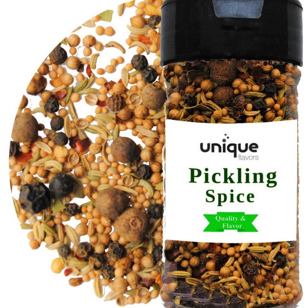 Pickling Spice Gourmet Old Fashioned Mix 1.8 oz Easy Shaker - Unique Flavors