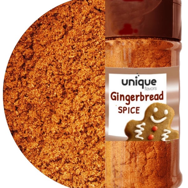 Christmas Gingerbread Spice Mix 1.5 oz Easy Shaker - Unique Flavors