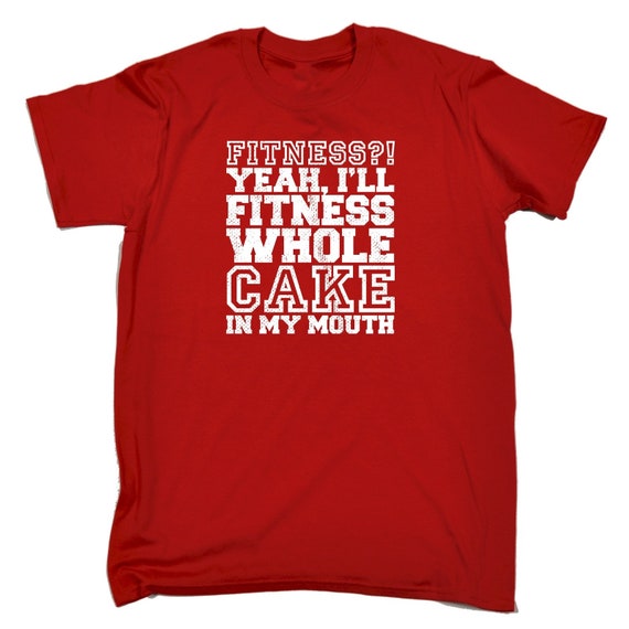 Oui de remise en forme de 123t hommes drôle je vais Fitness ensemble gâteau dans mon bouche drôle hommes T-Shirt Tee Tshirt T chemises drôle nouveauté anniversaire cadeau cadeau Noël 7f7f2f Oui de remise en forme de 123t hommes drôle je vais Fitness ensemble gâteau dans mon bouche drôle hommes T-Shirt Tee Tshirt T chemises drôle nouveauté anniversaire cadeau cadeau Noël 7f7f2f