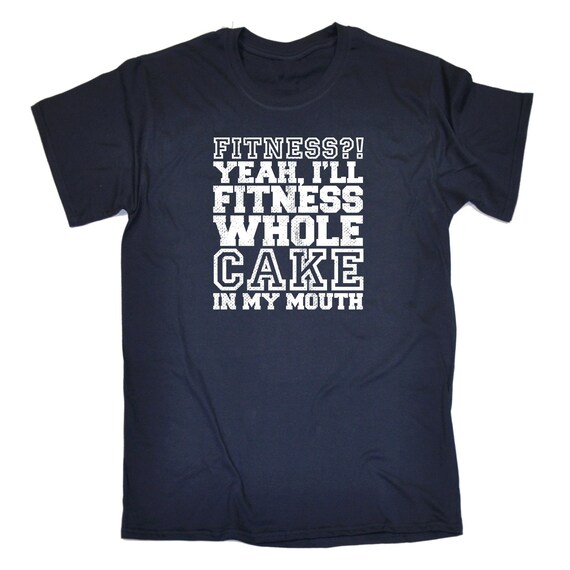 Oui de remise en forme de 123t hommes drôle je vais Fitness ensemble gâteau dans mon bouche drôle hommes T-Shirt Tee Tshirt T chemises drôle nouveauté anniversaire cadeau cadeau Noël 7f7f2f Oui de remise en forme de 123t hommes drôle je vais Fitness ensemble gâteau dans mon bouche drôle hommes T-Shirt Tee Tshirt T chemises drôle nouveauté anniversaire cadeau cadeau Noël 7f7f2f