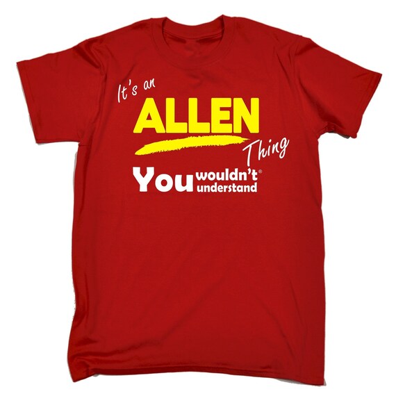 123t des hommes c’est une chose ne de Allen que vous ne chose comprenez nom drôle T-Shirt Tee Tshirt T Shirts nouveauté drôle d’anniversaire cadeau Christm présent d06b0c 123t des hommes c’est une chose ne de Allen que vous ne chose comprenez nom drôle T-Shirt Tee Tshirt T Shirts nouveauté drôle d’anniversaire cadeau Christm présent d06b0c