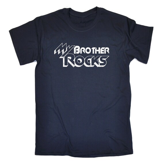 123t des frère hommes mon frère des roches Funny T-Shirt Tee Tshirt T Shirts nouveauté drôle d’anniversaire cadeau de Noël présent 6169a4 123t des frère hommes mon frère des roches Funny T-Shirt Tee Tshirt T Shirts nouveauté drôle d’anniversaire cadeau de Noël présent 6169a4