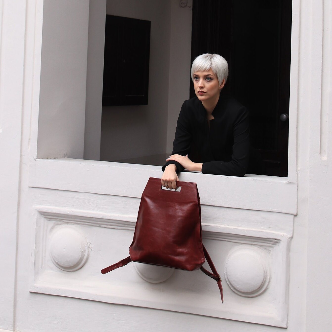 leather ka bag
