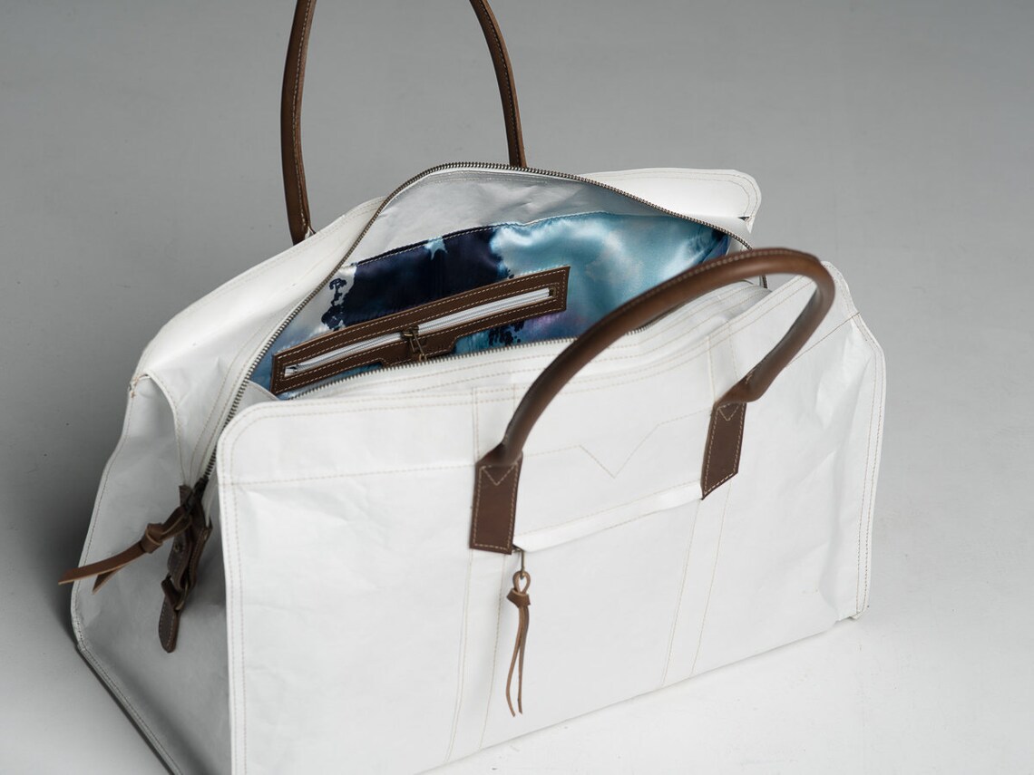 White Carry on Luggage Lightweight Carry on Bag Overnight Etsy