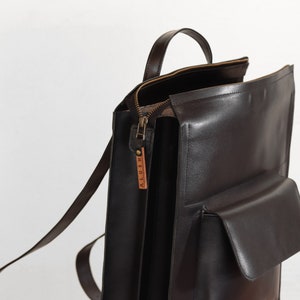 Leather backpack, Women's backpack, Black backpack, Travel Backpack, Laptop Backpack, Backpack Purse