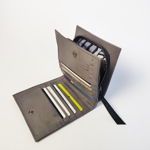 carteira para mãe, carteira de uso diário, carteira diária, carteira pequena de couro, bolsa pequena de couro, carteira feminina de couro