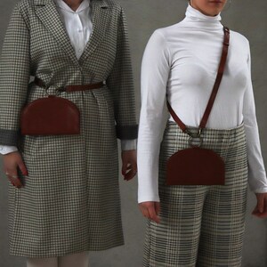 Leder Gürteltasche, Gürteltasche, Hüfttasche, Leder Gürteltasche, Braune Crossbody, Leder Bauchtasche, Gürteltasche, Leder Gürteltasche,