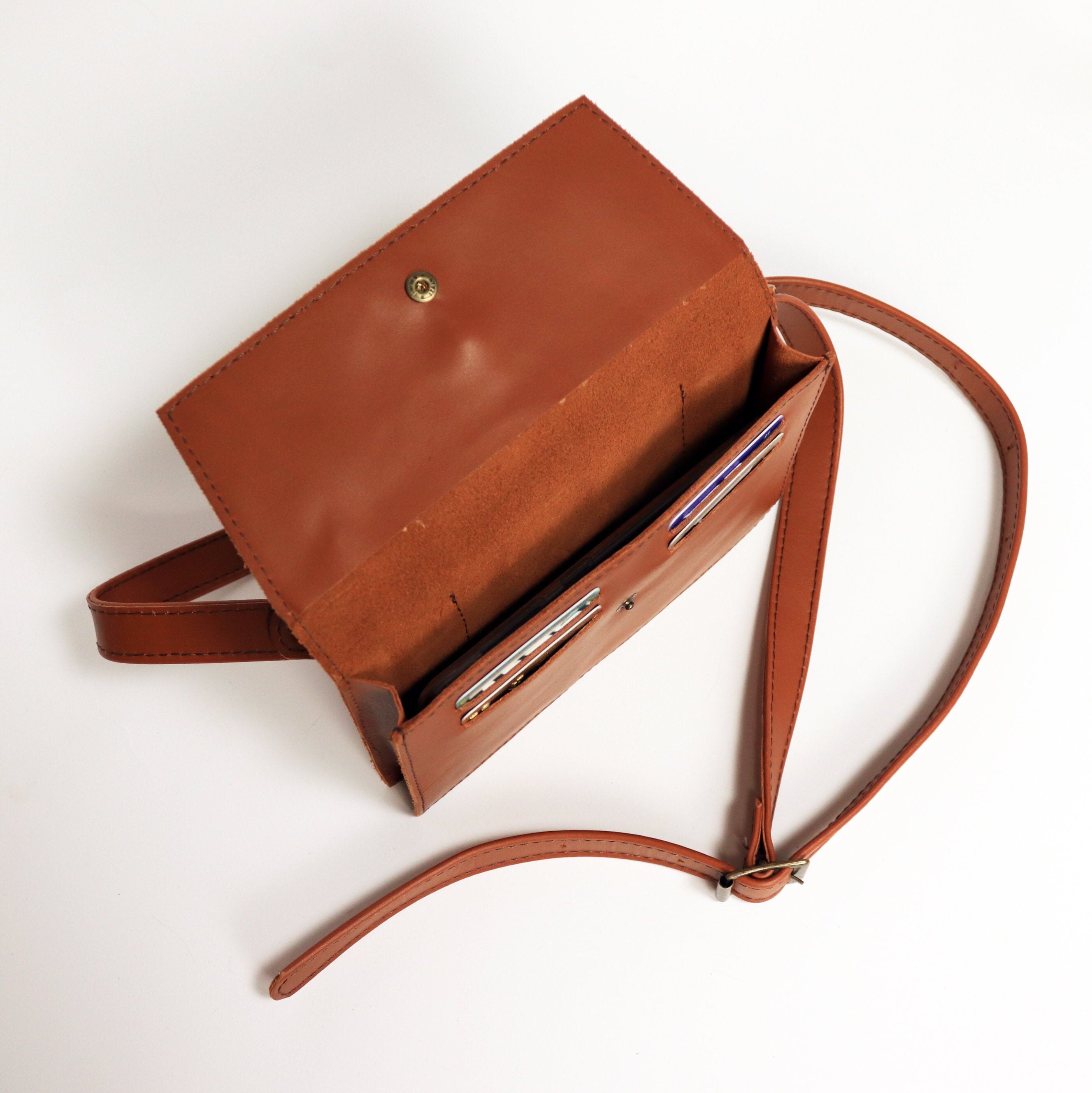 Leather Wallet Women Phone Leather Wallet Bifold Wallet - Etsy