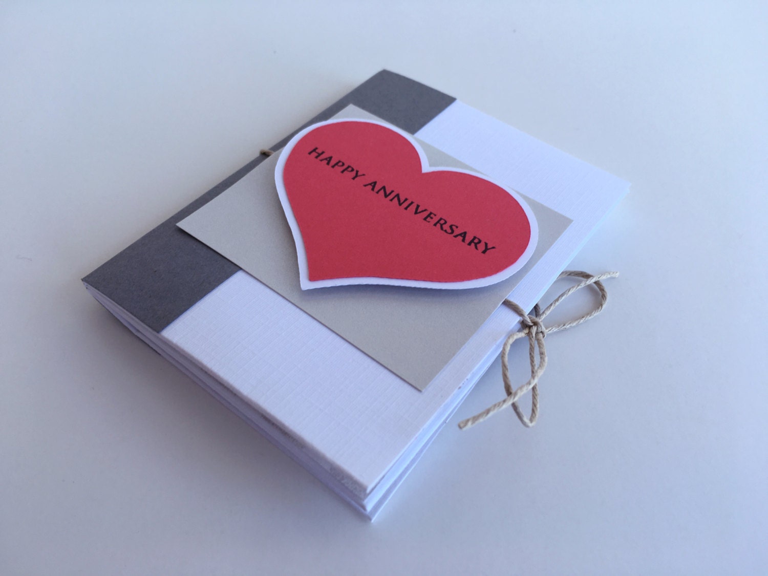 Paper Anniversary Card First Anniversary Coupon Book Etsy