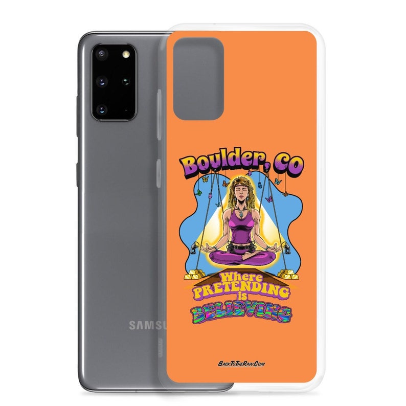 -Samsung Case CO Series Welcome to Boulder Pretending Is Believing
