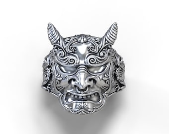 Hannya Demonenring - Noh-masker