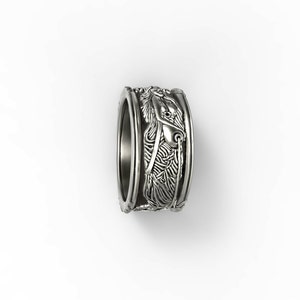 Nile Nymph Cluster Ring
