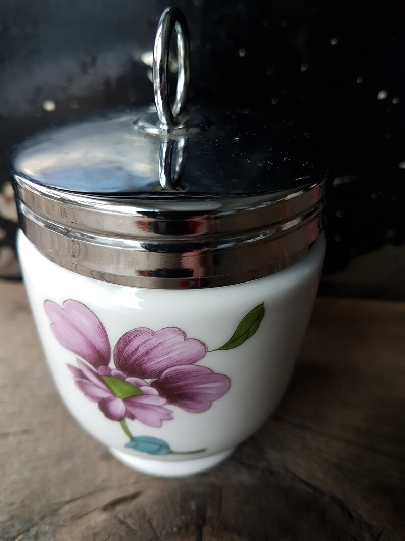Royal Worcester porcelain egg coddler